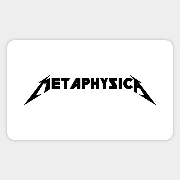 METAPHYSICA Sticker by Existential's Store